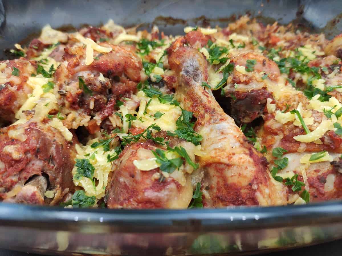 Baked Chicken Drumsticks And Rice Recipe Polish Foodies