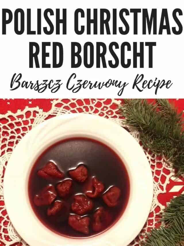 Polish Red Borscht Barszcz Czerwony