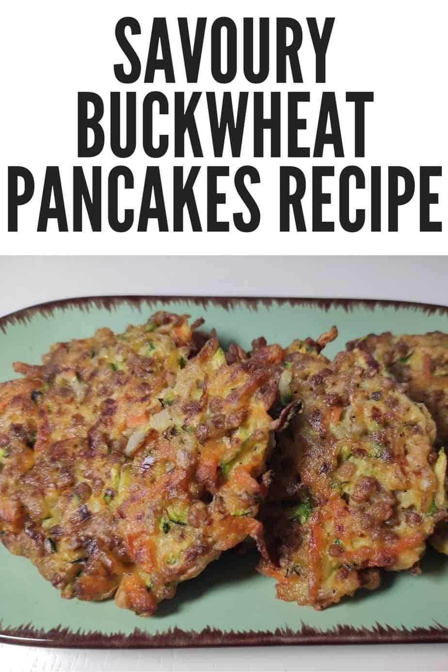 Savoury Buckwheat Pancakes Recipe [Placki Z Kaszy Gryczanej] Polish