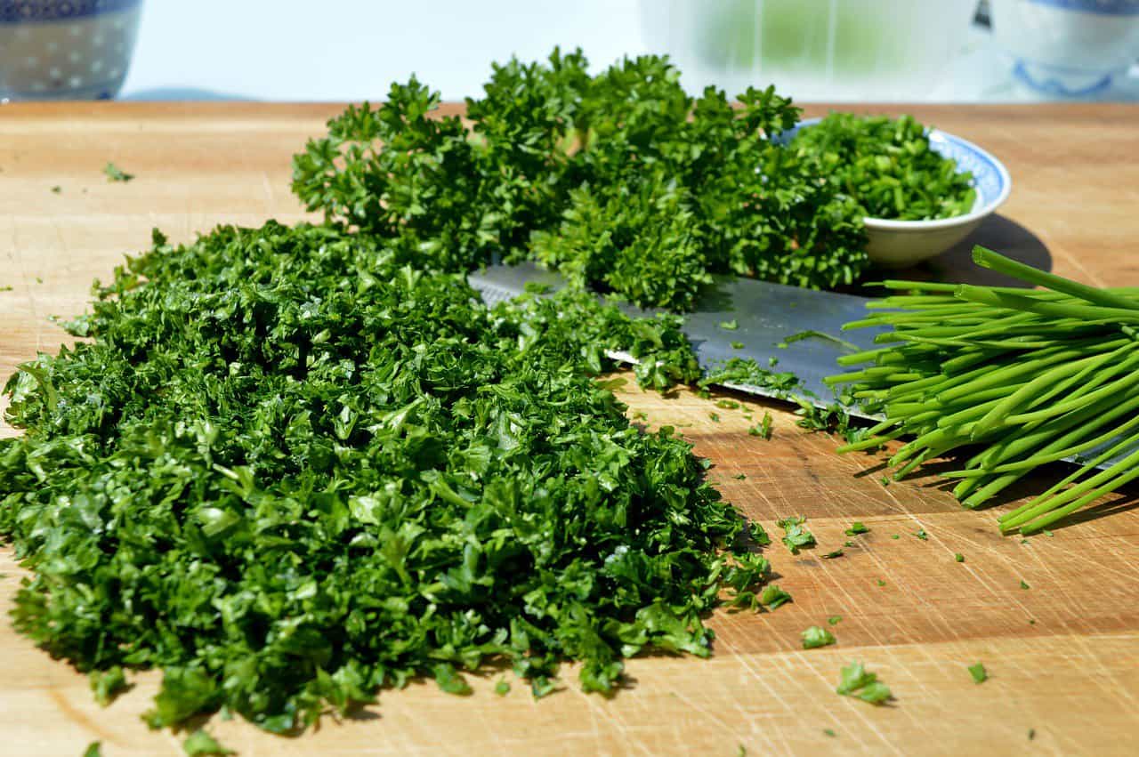 Parsley is a Polish housewife's herb of choice