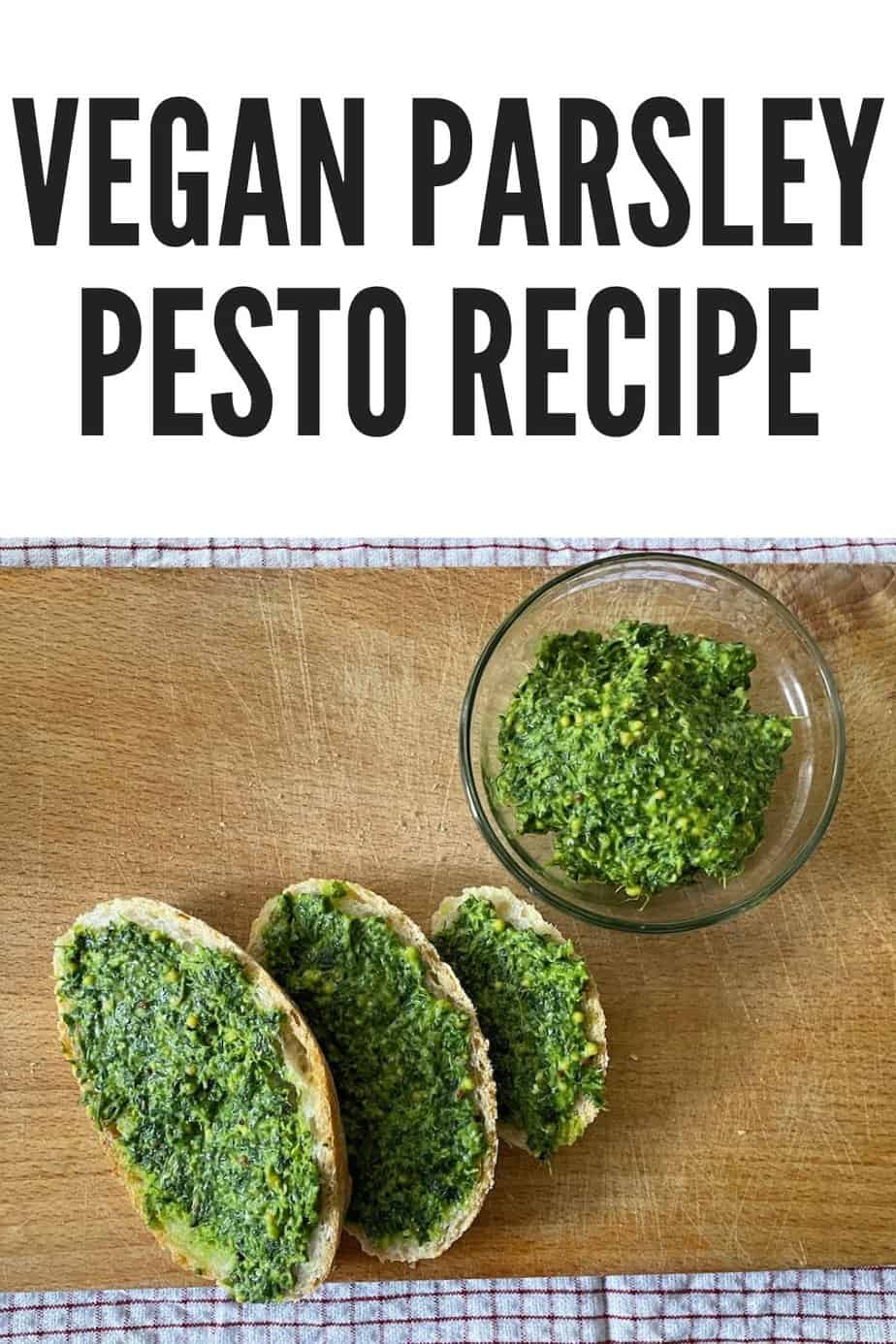 Vegan Parsley Pesto Recipe [Pesto Z Pietruszki] Polish Foodies